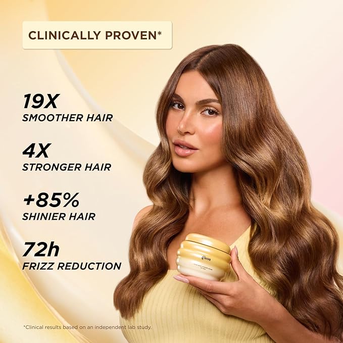 Gisou Honey Gloss Ceramide Therapy Hair Mask Mini – Deep Repair & Hydration with Mirsalehi Honey, Ceramides & Hyaluronic Acid, 2.5 fl oz | Deep Repair, Hydration, Mirsalehi Honey, Ceramides, Hyaluronic Acid, 2.5 fl oz