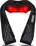 VIKTOR JURGEN Gifts for Women & Men, Shiatsu Neck and Shoulder Massager with Heat Deep Tissue Kneading Sports Recovery Massagers for Back, Foot, Relaxation Gifts for Wife, Husband, Him, Her