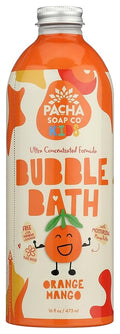 PACHA SOAP Kids Orange Mango Bubble Bath, 16 FZ