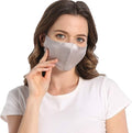 ROSEWARD 100% Mulberry Silk Face Mask for Women Men Reusable Adjustable with Filter Pocket