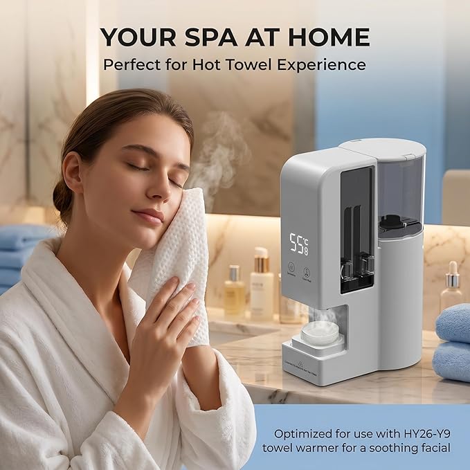 Disposable Face Towel, Portable Compressed Towel hot face towel hot towel,It can be paired with the following hot towel machine ASIN: B0GR3Z1BYS (80PCS)