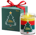 Christmas Candles - Christmas Gifts for Women, Aromatherapy Candle for Home Scented, Natural Soy Wax Vanilla Scented Candles