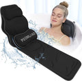 Poemland Luxury Full Body Bath Pillows for Tub-Extra Thick Bathtub Cushion with Lumbar Pillow for Neck and Back Support, Bath Accessories, Gift for Relaxing, Soaking, Spa