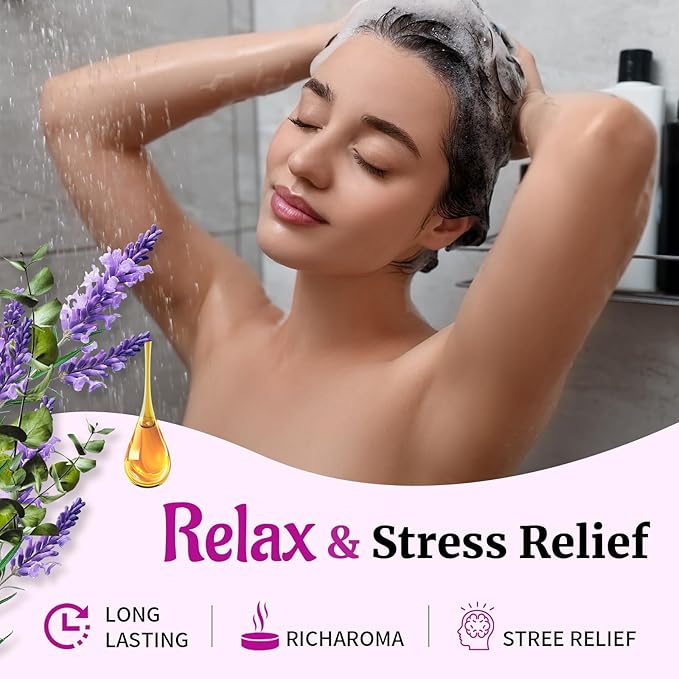 18-Pack Shower Steamers Aromatherapy, Self Care Gifts for Women, 6 Scented Organic Shower Bombs with Natural Essential Oils Relaxation Home SPA, Mother's Day Spa, Teacher, Nurse Gifts for Appreciation