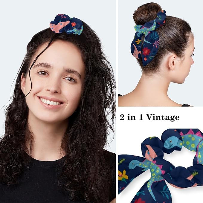 Scrub Cap with Hair Scrunchy, Ponytail Holder Surgical Cap