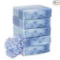 Simple Scents Australia Lilac Scented Natural Soap Bars (5 Bars), 3.5oz Moisturizing French Triple Milled Soap Bars Enriched with Shea Butter - Pure Plant Oil