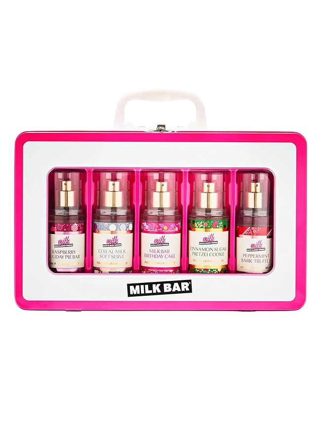 Bath and Body Works Milk Bar Mini Fine Body Fragrance Mist Sampler Gift Set
