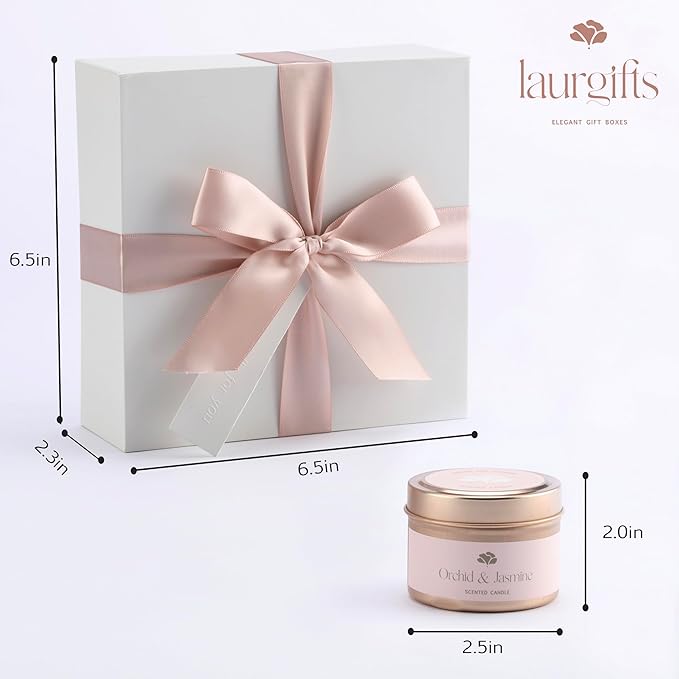 Birthday Gifts for Women – Mothers Day Spa Gift Basket, Luxury Candle Set & Bath Sets Self Care Box, Gift for Mom, Wife or Friend