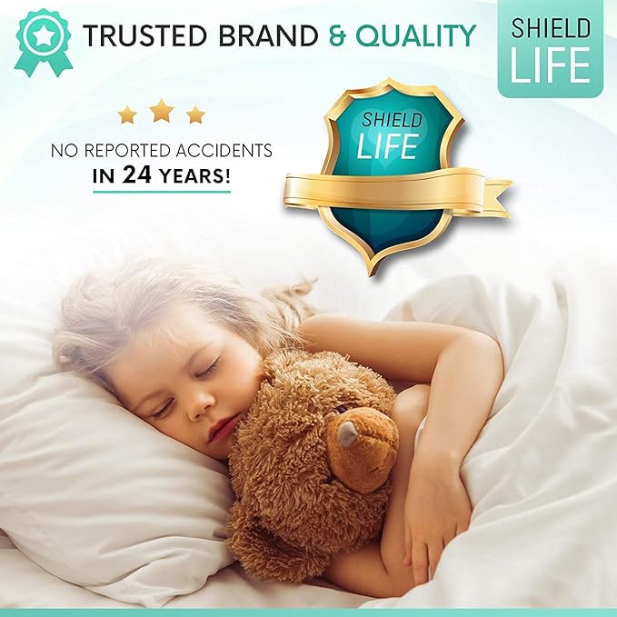 100% Cotton Twin Mattress Pad/Blanket, Also can be Used as Cover by ShieldLife, Cotton Blend Protection Mat for Single/Twin Size Beds, Made in Korea