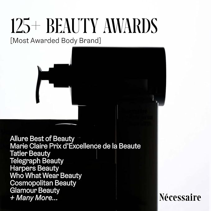 Nécessaire The Body Exfoliator. Santal. AHA/BHA/PHA. Resurface Skin. Smooth KP and Rough Patches. Hypoallergenic. Dermatologist-Tested. 180 ml / 6.1 fl oz