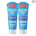 O'Keeffe's for Healthy Feet Foot Cream - 3 oz Tube (2 Pack) - Guaranteed Relief for Extremely Cracked, Dry Feet, Repairing Skincare, Instantly Boosts and Retains Moisture Levels