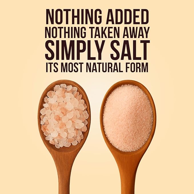 Good Tierra Himalayan Pink Salt in Jar - Coarse, 2.5 lb - Ideal for Bath Salt, Table Salt Grinders, and Spice Jars