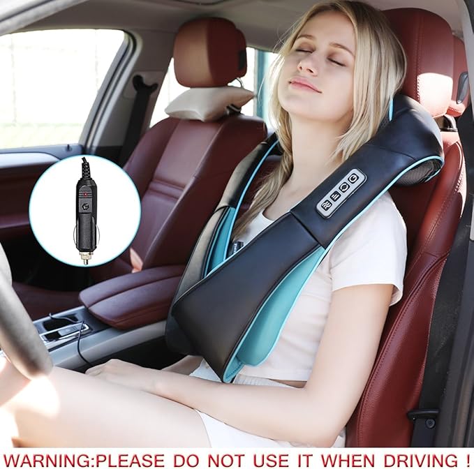 Mo Cuishle Mothers Day Gifts, Shiatsu Back Shoulder and Neck Massager with Heat, Electric Deep Tissue 4D Kneading Massage, Best Gifts for Women Men Mom Dad Wife Husband her him, Fathers Day, Christmas