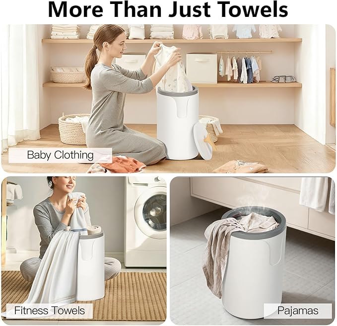 Towel Warmer, 20L Hot Towel Warmers for Bathroom, Auto Shut Off Towel Warmers Spa, 2 Temp Modes&3 Timer Settings, Suitable for Towels, Bathrobes, Blankets, Pajamas, etc