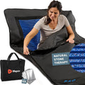 LifePro RejuvaWrap Infrared Sauna Blanket for Detox & Relaxation – Low EMF Carbon Fiber Heating, 9 Temp Levels, 5 Colors – Portable Sauna Blanket Infrared with Waterproof Interior & Carry Bag