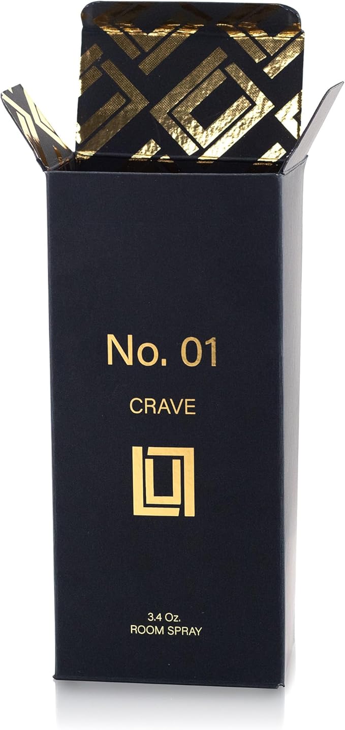 Lulu Candles | No. 01 Crave | Luxury Room Spray | Fine Mist Air Freshener | Aromatherapy Odor Eliminator (3.4 FL Oz.)