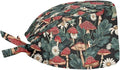 JoyLamoria Novelty Printed Cap with Sweatband Women Men Adjustable Tie Back Hats for Paiting