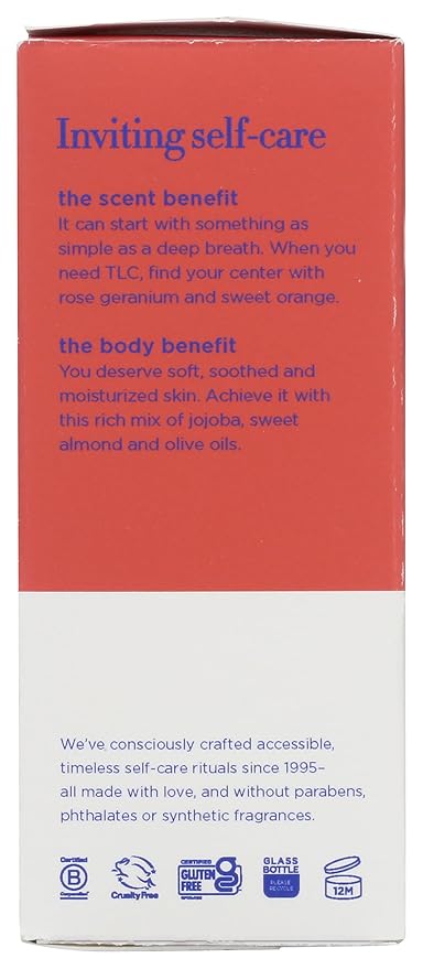 Eo, Bath Oil Rose Geranium, 4 Fl Oz