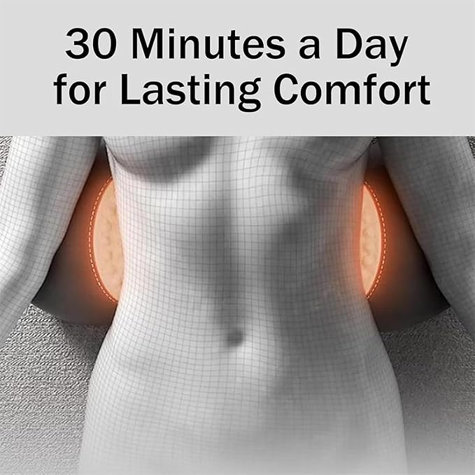 3 in 1 Electric Massage Lumbar Pillow, Equipped with Heating, Vibration, and Traction Functions Spine Triple Fusion Back Massager, Back Massager for Pain Relief deep Tissue