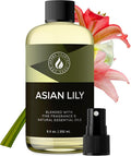 Aroma Country Asian Lily Diffuser Oil - Luxury Essential Oils for Diffuser Refill & Air Freshener Room Spray, Long-Lasting, Natural Home Fragrance and Hotel Scent for Diffusers & Machines (8.5 Fl Oz)