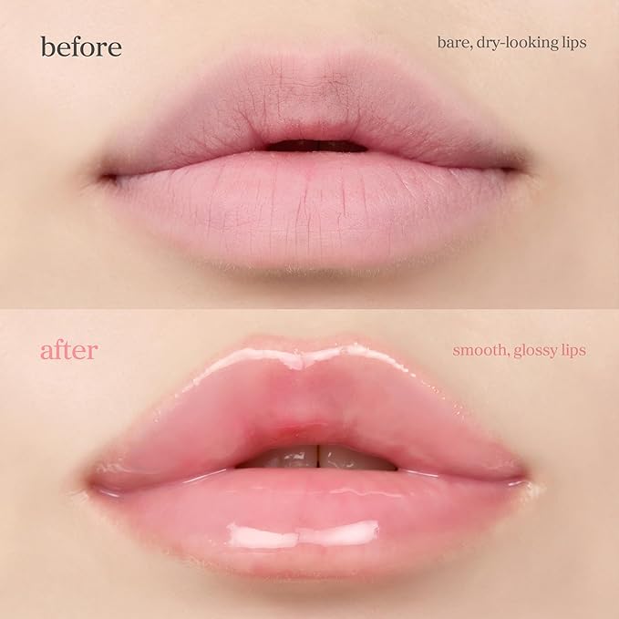 NOONI Korean Lip Oil - Applepeony | Long-Lasting, Moisturizing, Plumping, Revitalizing for Dry Lips, Waterproof, No Peel Off, Hydrating Lip Stain, Stocking Stuffers, Cute Stuff, 0.12 FL Oz