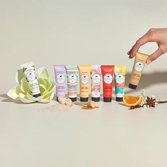 Dionis Goat Milk Hand Cream Expanded Hand Cream 2025 1 oz (Pack of 8)