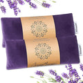 Mothers Day Gifts for Mom, Weighted Eye Mask for Sleep, Yoga, Meditation, Lavender Eye Pillow Heated for Headache, Sinus, Dry Eyes Relief, Moist Heat Mask Purple Relaxation Gifts for Women (Purple)
