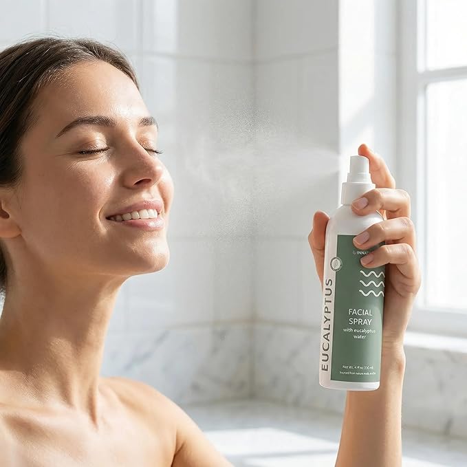 Soothing Eucalyptus Shower Spray – 4oz Aromatherapy Shower Steamer Mist for a Spa-Like Experience – Elevates Your Shower Experience– All-Natural Essential Oils Eucalyptus
