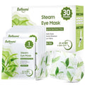 BeHoomi 30Packs Steam Eye Mask, Heated Eye Mask Warm Compress for Eyes, Self Heating Disposable Steam Mask for Home Sleep, Spa, Travel Essentials & Relaxation Gifts, Mothers Day Gifts (Green Tea)