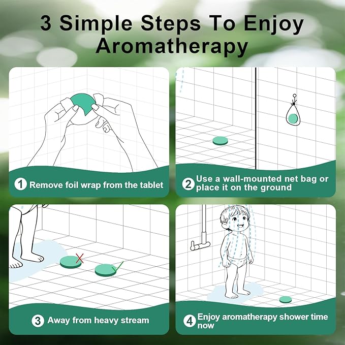Shower Steamers Aromatherapy 15-Pack Shower Bombs Gifts for Wife, Organic Menthol & Eucalyptus for Shower Natural Essential Oil,Mothers Day Gifts for Mom Wife Women Men Bath Stress Relief