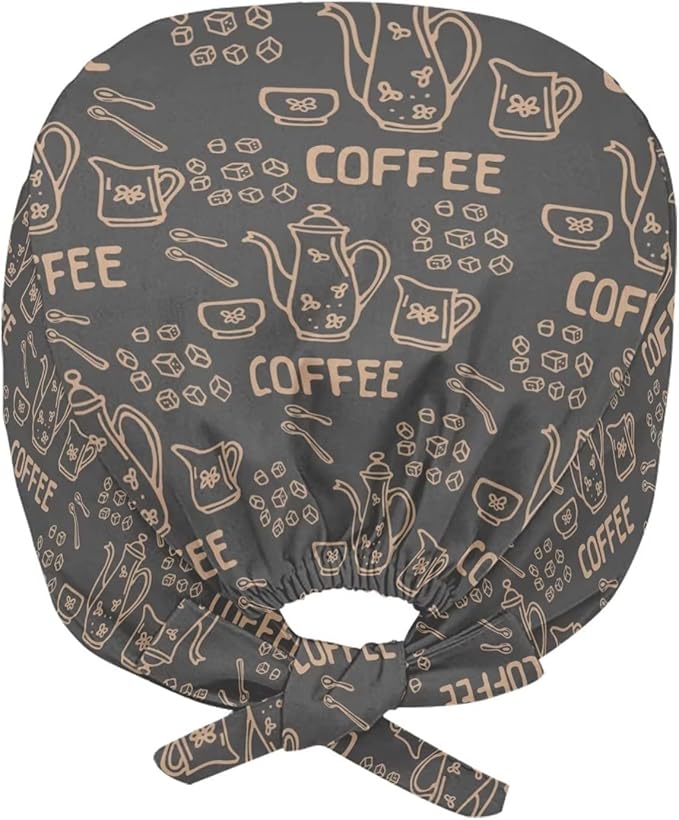 JoyLamoria Novelty Printed Cap with Sweatband Women Men Adjustable Tie Back Hats for Paiting