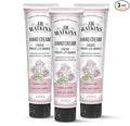 J.R. Watkins Natural Moisturizing Hand Cream, Hydrating Hand Moisturizer with Shea Butter, Cocoa Butter, and Avocado Oil, Cruelty Free, 3.3oz, Rosewater, 3 Pack