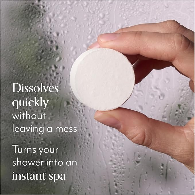 Bliss Eucalyptus Essential Oil Shower Steamers, Relaxing Aromatherapy Scented Shower Bombs for Spa Inspired Self-Care at Home, 12 Pack