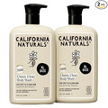 California Naturals Classic Clean Body Wash 2-Pack, Daily Cleansing Body Wash for Soft Healthy Skin, Naturally Scented, Vegan, Cruelty, Paraben & Sulfate Free, 20 oz