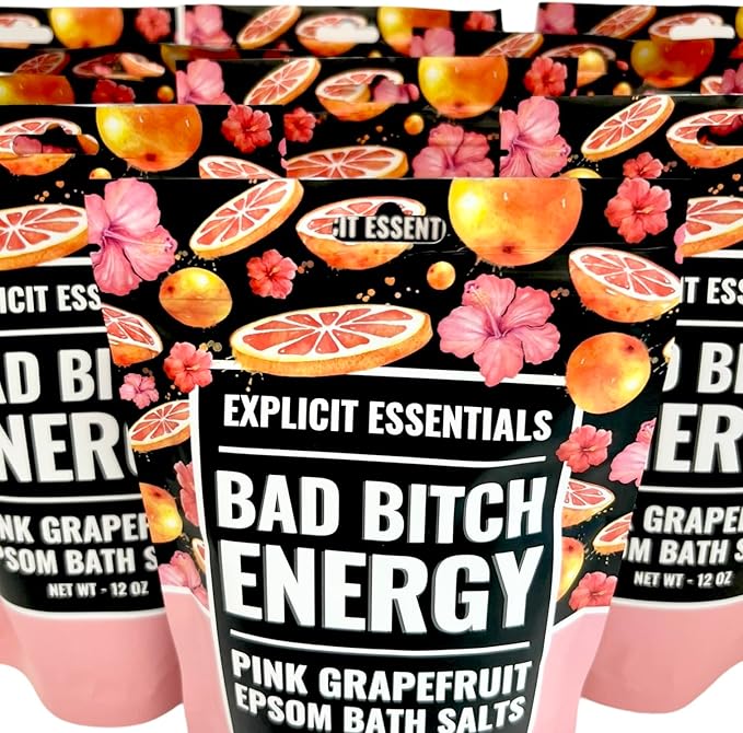 Explicit Essentials Bath Salts for Women, 12oz Tropical Refresher Epsom Salts