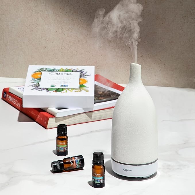 Cliganic Organic Clove Bud Essential Oil, 100% Pure Natural for Aromatherapy | Non-GMO Verified