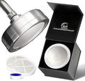 AquaHomeGroup - Filtered Shower Head Chrome & 2 x cartridges