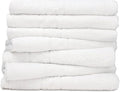 ZUPERIA 7-Pack White Bath Towels - 30" x 54" - Ultra Soft 100% Cotton Large Bath Towels- Highly Absorbent for Bathroom, Pool, Gym, Spa, and Hotel Use