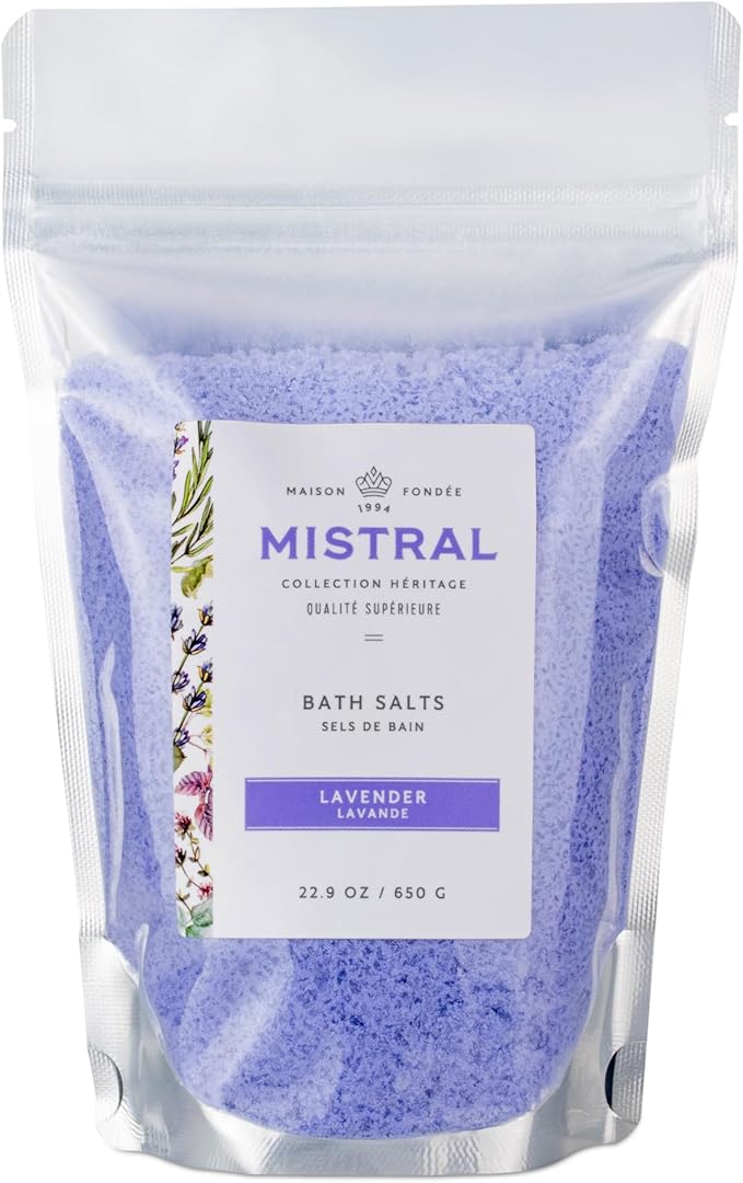 Mistral Bath Salt Mediterranean Sea, Lavender