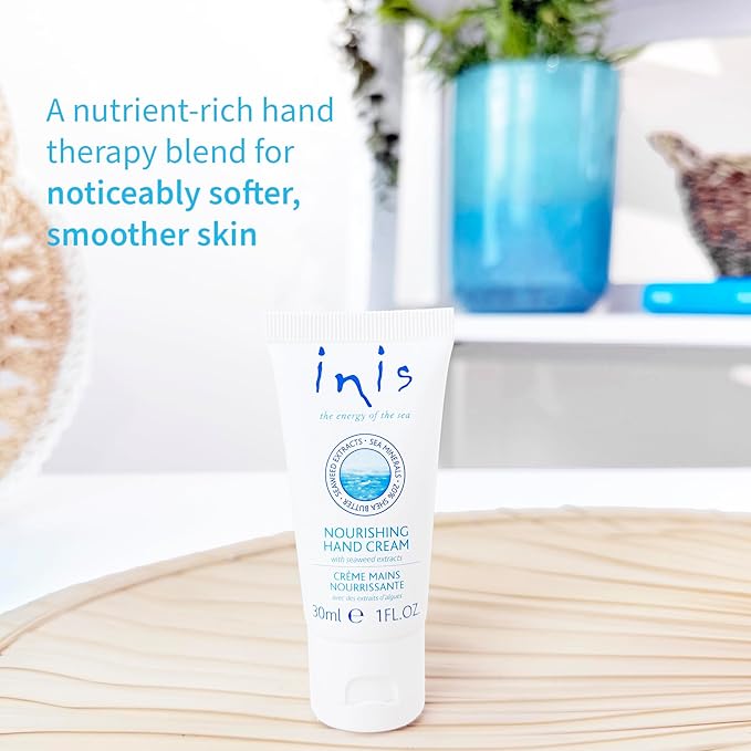 Inis the Energy of the Sea Nourishing Hand Cream, Travel Size, 1 Fluid Ounce