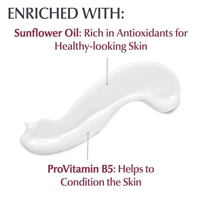 Eucerin Daily Hydration Body Lotion for Dry Skin, Unscented Body Moisturizer, Mothers Day Gifts, 16.9 Fl Oz Bottle, Pack of 3
