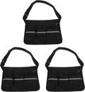 FRCOLOR Massage Oil Waist Bag Portable Organizer for Essential Oil and Lotion Storage Spa Professional Massage Bottle Holder Durable Anti-Wear Carrying Pouch 12.99X9.05X0.59In