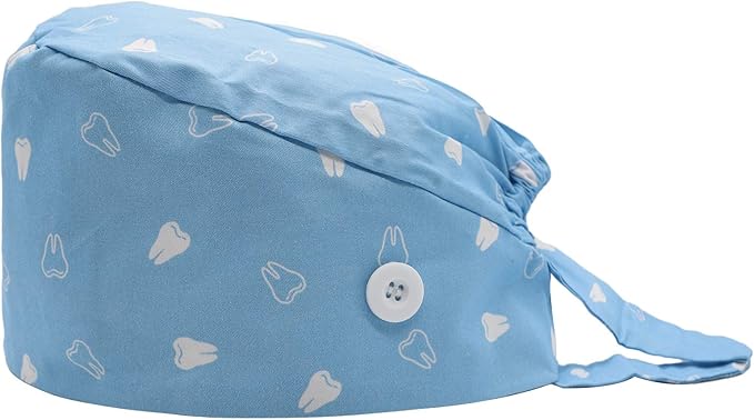 3Pcs Gourd-Shaped Working Caps with Upgrade Sweatband Adjustable Hats Head Cover for Women/Men