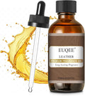 EUQEE Leather Fragrance Oil, 2.02 Fl oz/ 60ml Essential Oils for Diffuser, Candle Making, DIY Soap with Glass Dropper