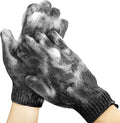 MIG4U Shower Exfoliating Scrub Gloves, Bathing Gloves Body Wash Dead Skin Removal Deep Cleansing Sponge Loofah for Women Men