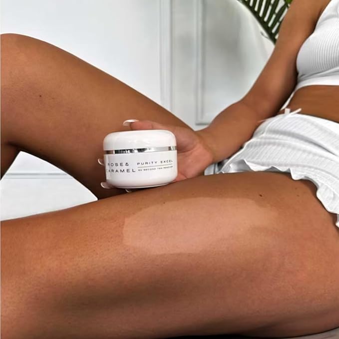 Rose & Caramel Purity Excel 60 Second Self Tan Removing Scrub 200ml