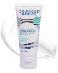 Seaweed Bath Co. Ultra-Hydrating Hand Rescue Moisturizing Cream - Coconut Water Scent - Sustainably Harvested Seaweed, Sea Kelp, Arnica to Soothe Dry, Rough Skin - 2 oz