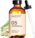 Citronella Essential Oil – 4 Fl Oz Citronella Oil for Homemade Sprays – Citronella Essential Oil for Diffuser for Home, DIY Candle and Soap Making Home Fragrance with Dropper