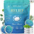Shower Steamers Aromatherapy, Birthday Gifts for Men Him Dad Boyfriend Teen Boy, Dad Gifts for Fathers Day, Bath Bombs with Natural Essential Oils for Relaxation Self Care SPA -15 Tablets