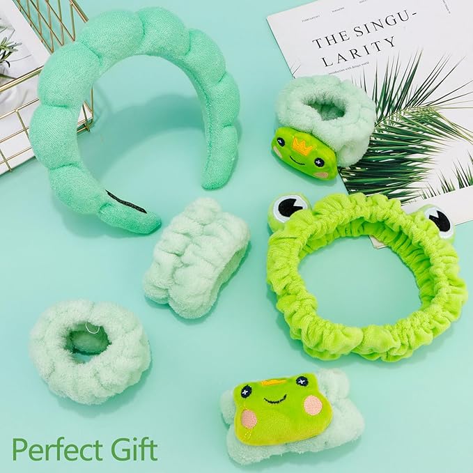 Chanaco Headband for Washing Face (Green)